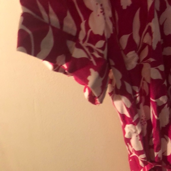 Time in true short sleeve shift dress pink sz lg - Picture 5 of 5